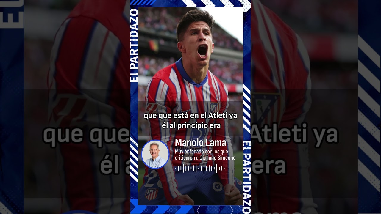 Manolo Lama defiende a Giuliano Simeone: "Ni p*t* idea" | El Partidazo de COPE