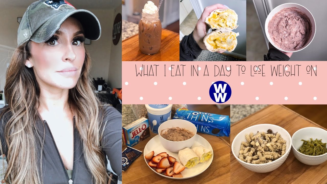 WHAT I EAT IN A DAY TO LOSE WEIGHT ON WW!|WORK OUT WITH ME!|FIVE LITTLE FINS
