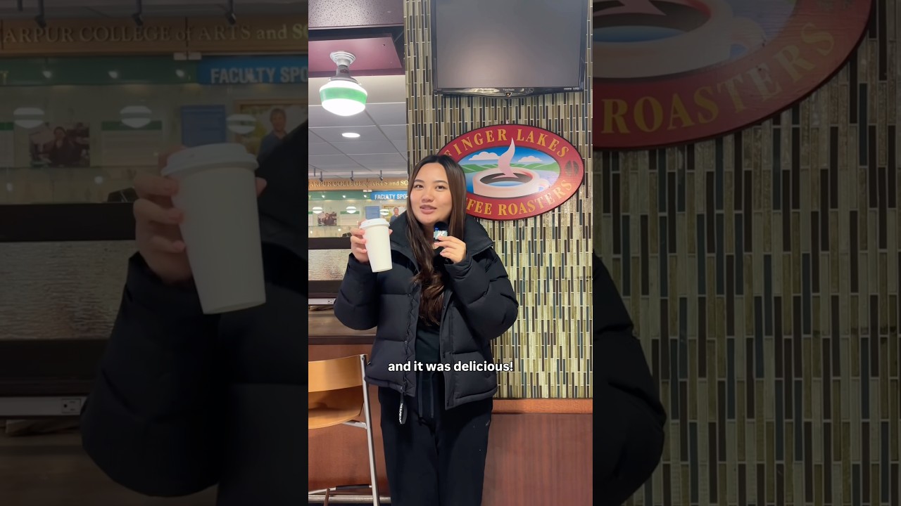 Join Annie for a cafe crawl and check out every coffee spot on campus! #binghamtonuniversity