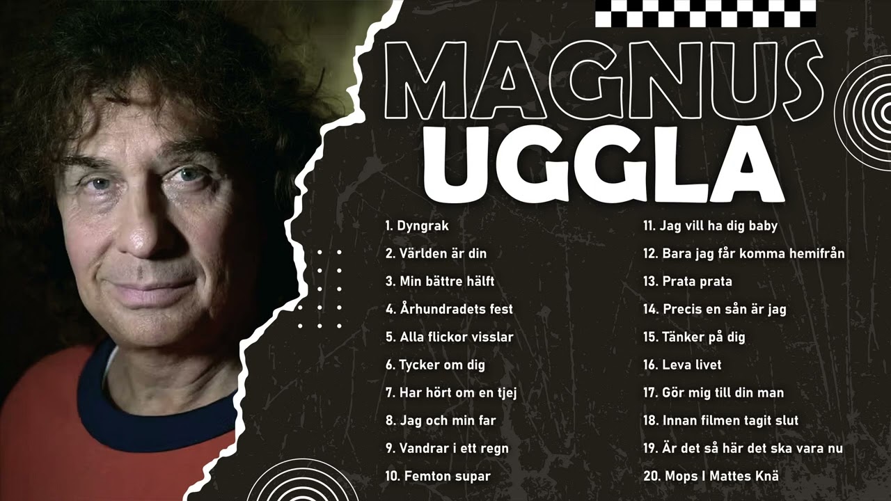 Svenska Hits: Magnus Uggla⭐Fr&aring;n Folkhemmet till P&auml;rlor &aring;t Svinen - Klassisk Mix(Vol.5)