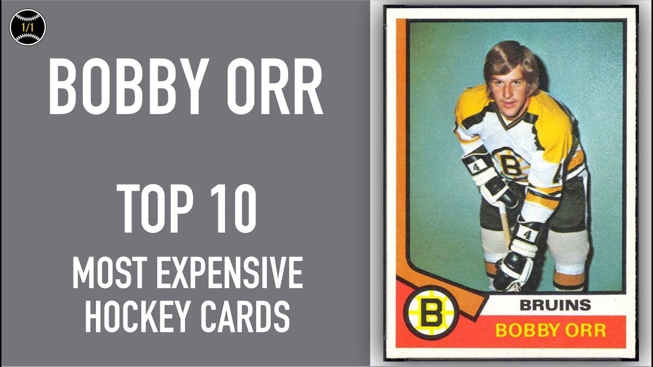 Bobby Orr: Top 10 Most Expensive Hockey Cards Sold on Ebay (December - February 2019)