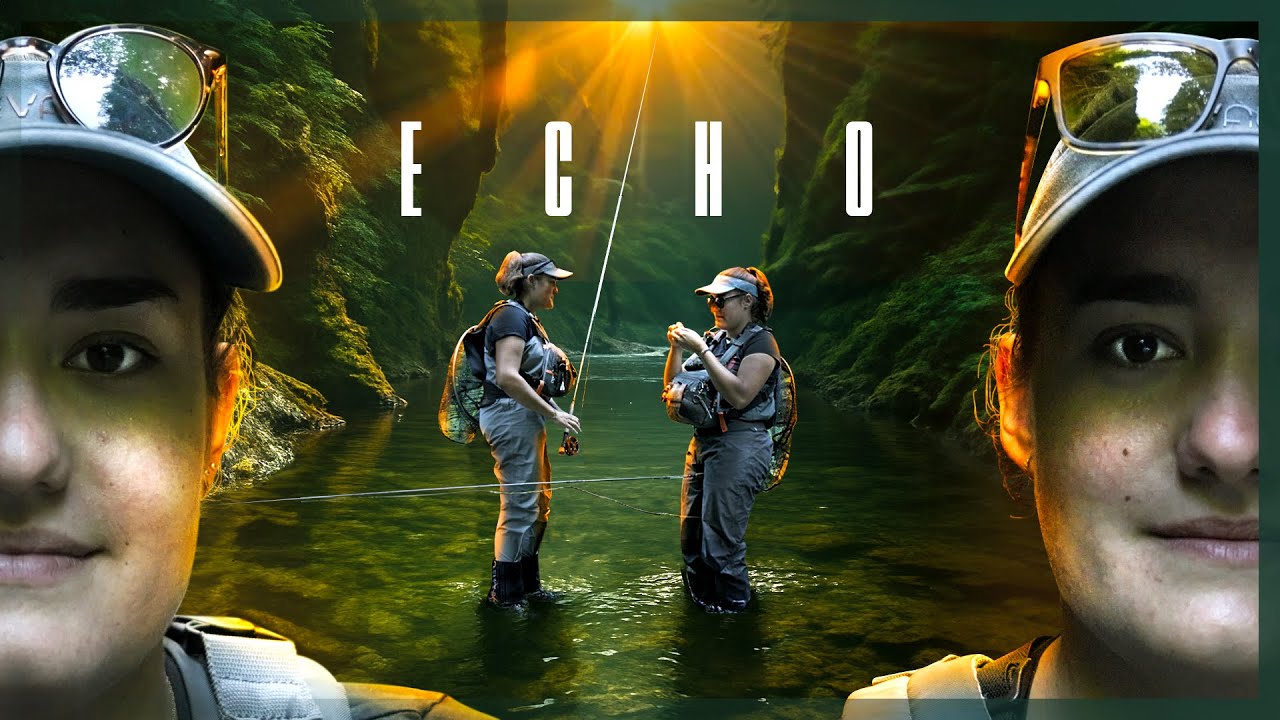 Ces SOEURS JUMELLES pêchent LA TRUITE dans des gorges MAGNIFIQUES !