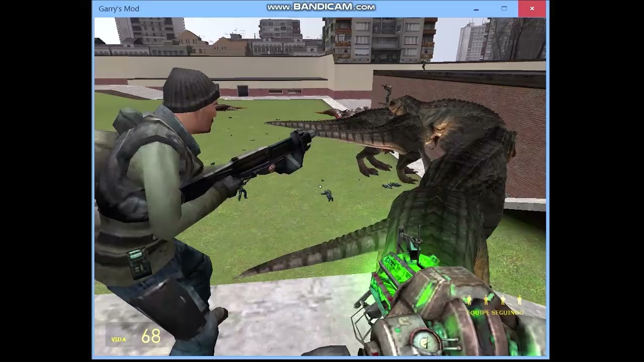 Gmod npc wars Dinossaurs vs Rebels