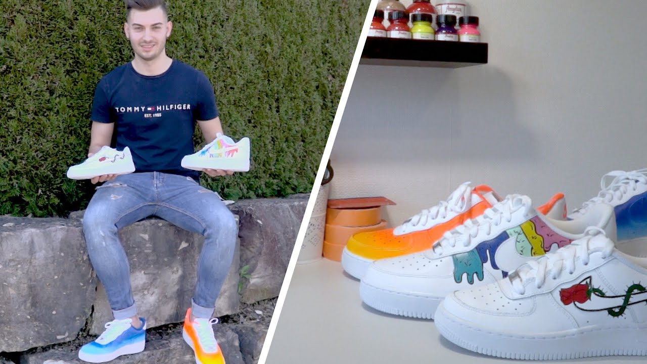 Mit selbstbemalten Schuhen zum Jungunternehmer