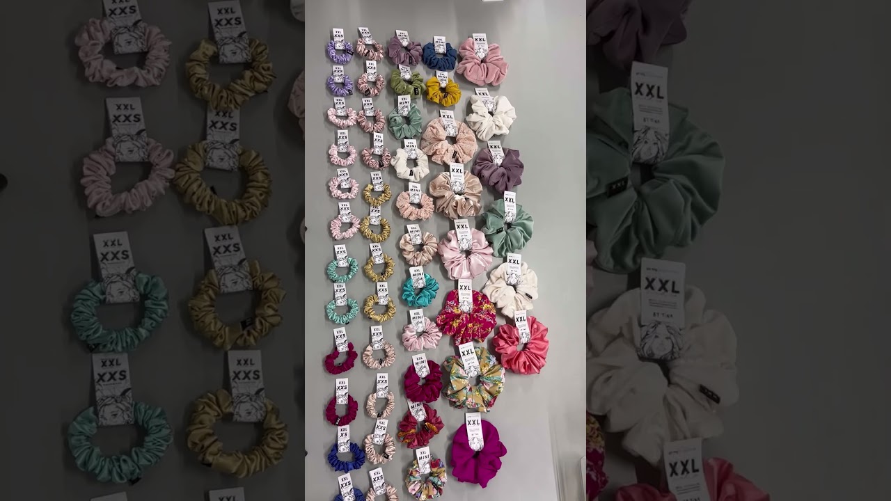 Pack 75 XXL Scrunchies ✨Wholesale Order ✨ ASMR Packing Small Business 📦 SALON YOU BELLEVILLE 💕