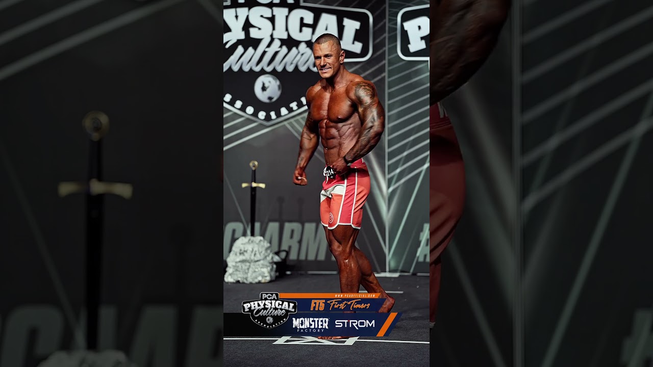 #Shorts #PCA First Timers 5 - 21/09/25 - Mens Physique - 1st - Max Blaszkiewicz