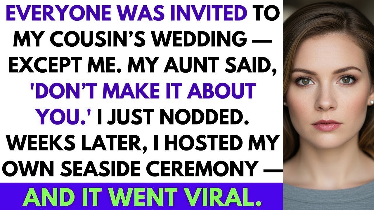 Everyone Was Invited To My Cousin’s Wedding — Except Me. My Mom Said I’d “Ruin Her Day”