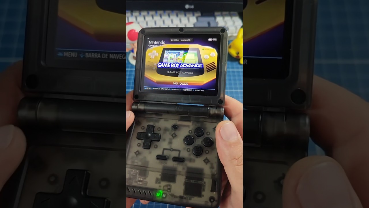 GBA SP que roda PS1, Dreamcast e PSP? 