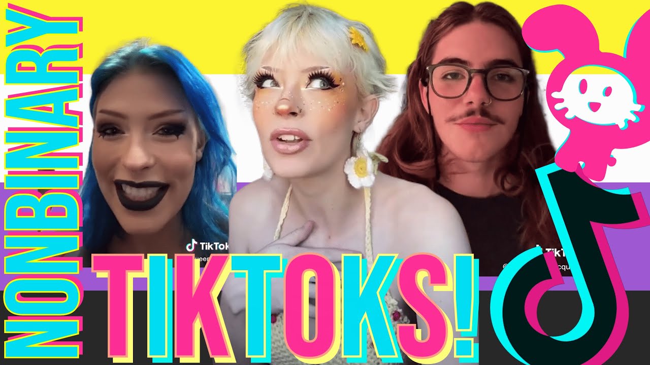 It's Non-Binary TikToks! | TikTok Bunny 🐰 | Compilation #lgbt #nonbinary #tiktokviral #genderqueer