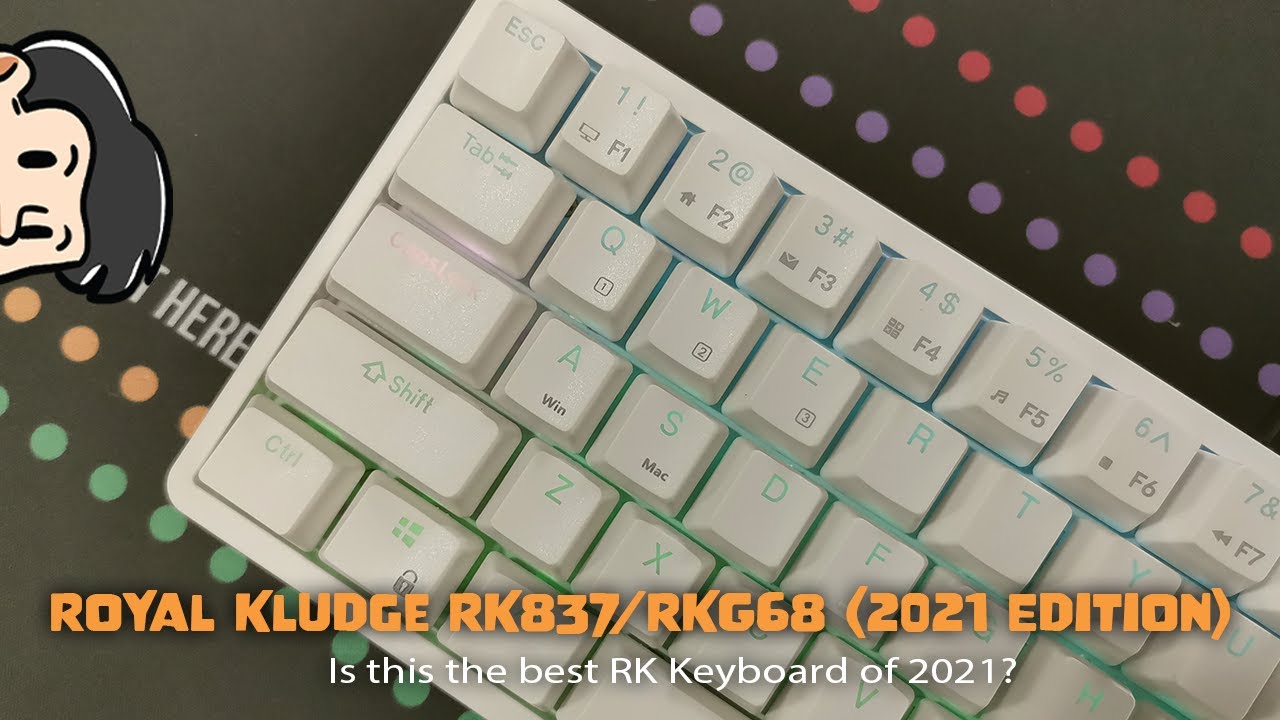 Механическая клавиатура Royal Kludge RK837/RKG68 (выпуск 2021 года): лучшая ли это клавиатура RK ...
