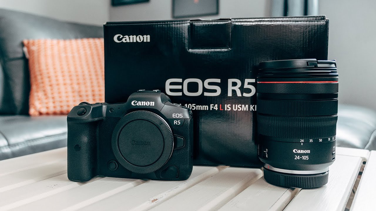Canon EOS R5 Unboxing + Battery Grip