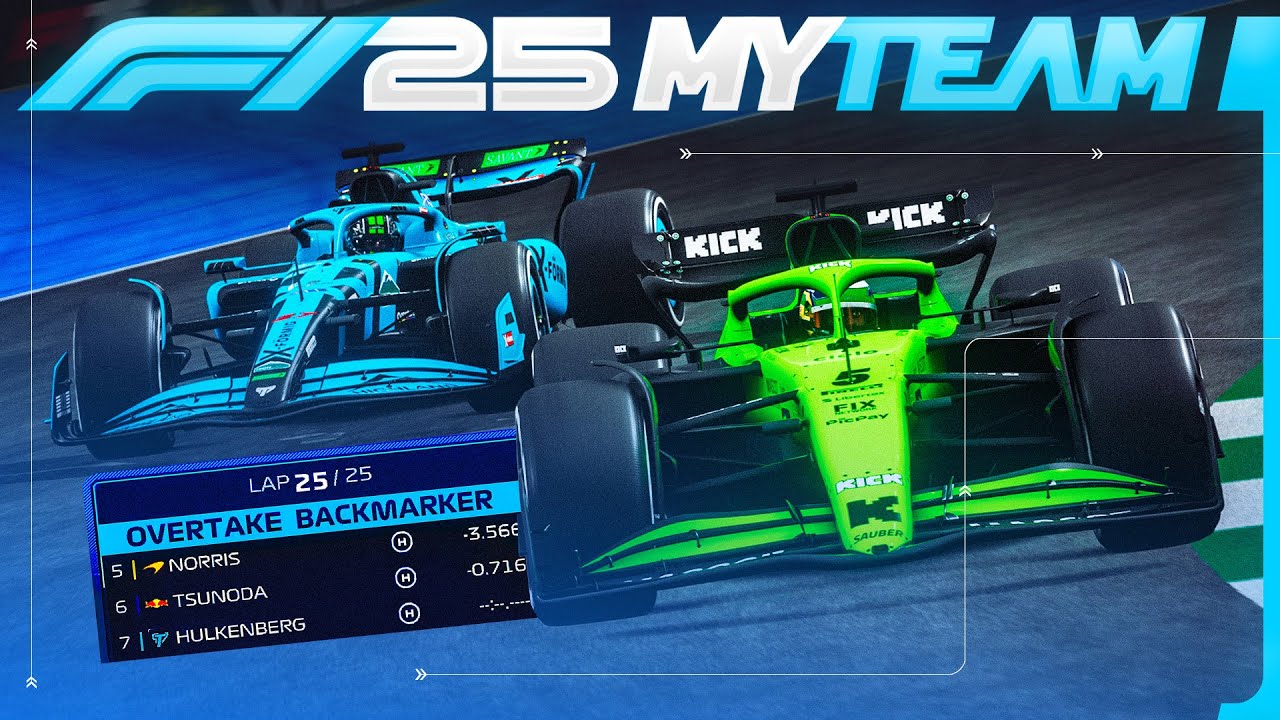 TRAFFIC CHAOS & BLUE FLAGS 🟦 F1 25 MY TEAM CAREER S2 Part 5