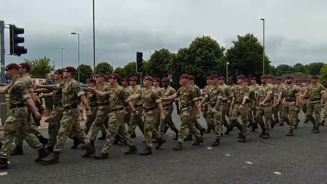 THE PARADE | The Falklands 40th Regimental Anniversary | 18 June 2022 in Aldershot