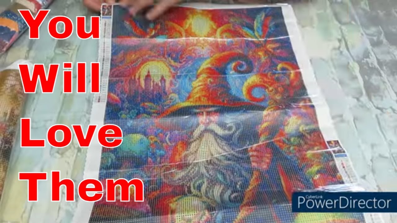 Coodeals Diamond Painting Review #coodeals #diamondpainting