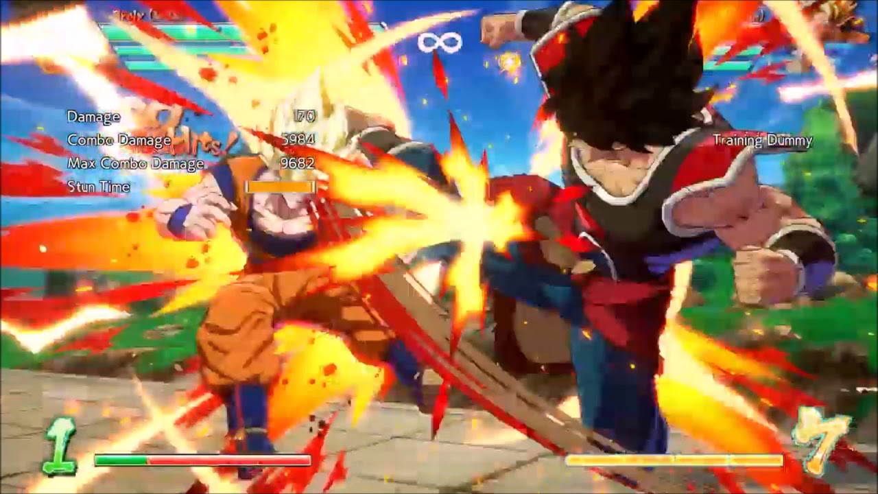 DBS Broly Max Optimal BNB Combo Corner guide