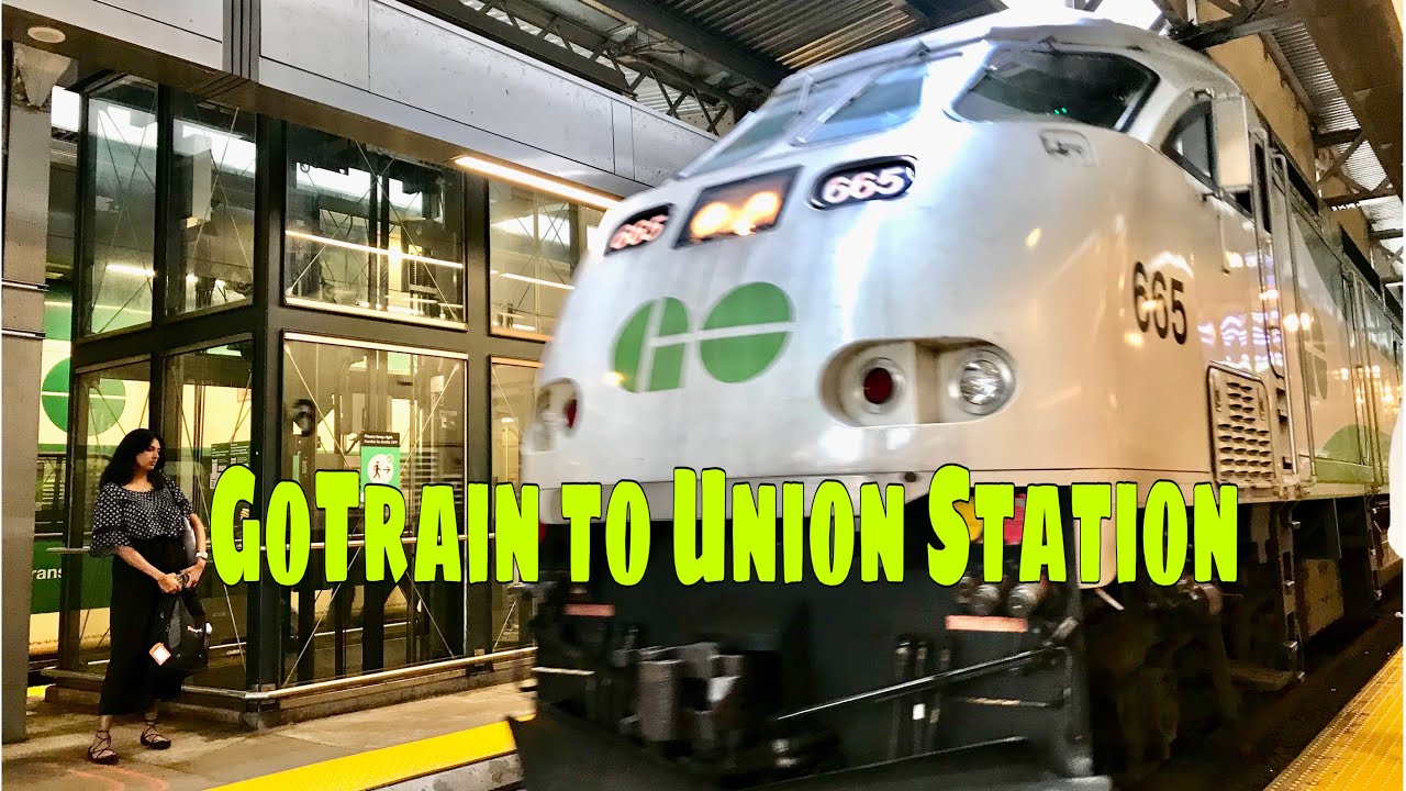 [4K] 🇨🇦 Go&nbsp;Train to Union Station, Toronto | Lakeshore East
