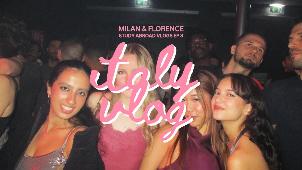 ITALY VLOG (Milan & Florence) / Study Abroad Vlogs EP 3