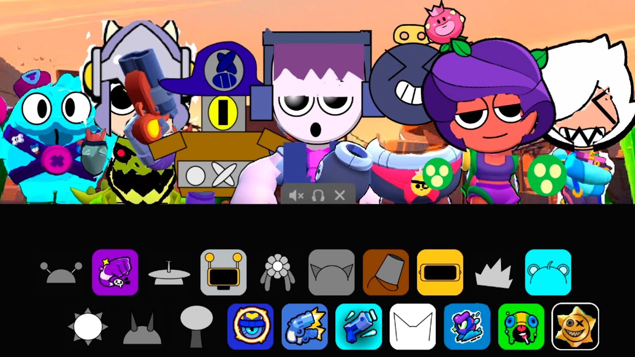 Sprunki Brawl Stars - Horror and Normal Version