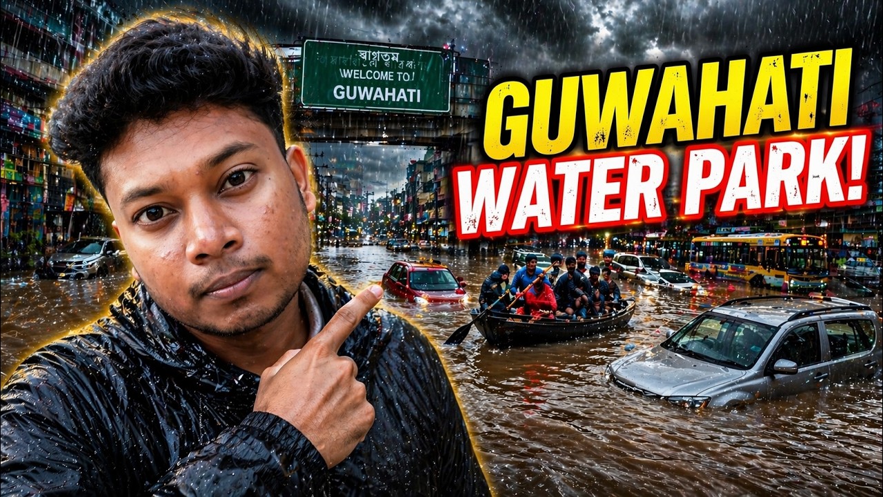GUWAHATI IS NOT A SMART CITY?? Guwahati flood aru mur experience