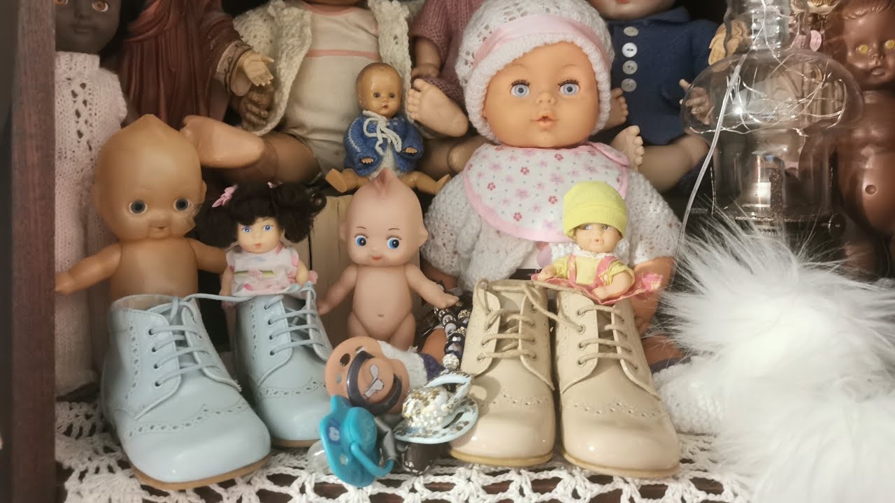 Экскурсия по моей коллекции винтажных кукол и другие милые необычные сокровища в моей спальне