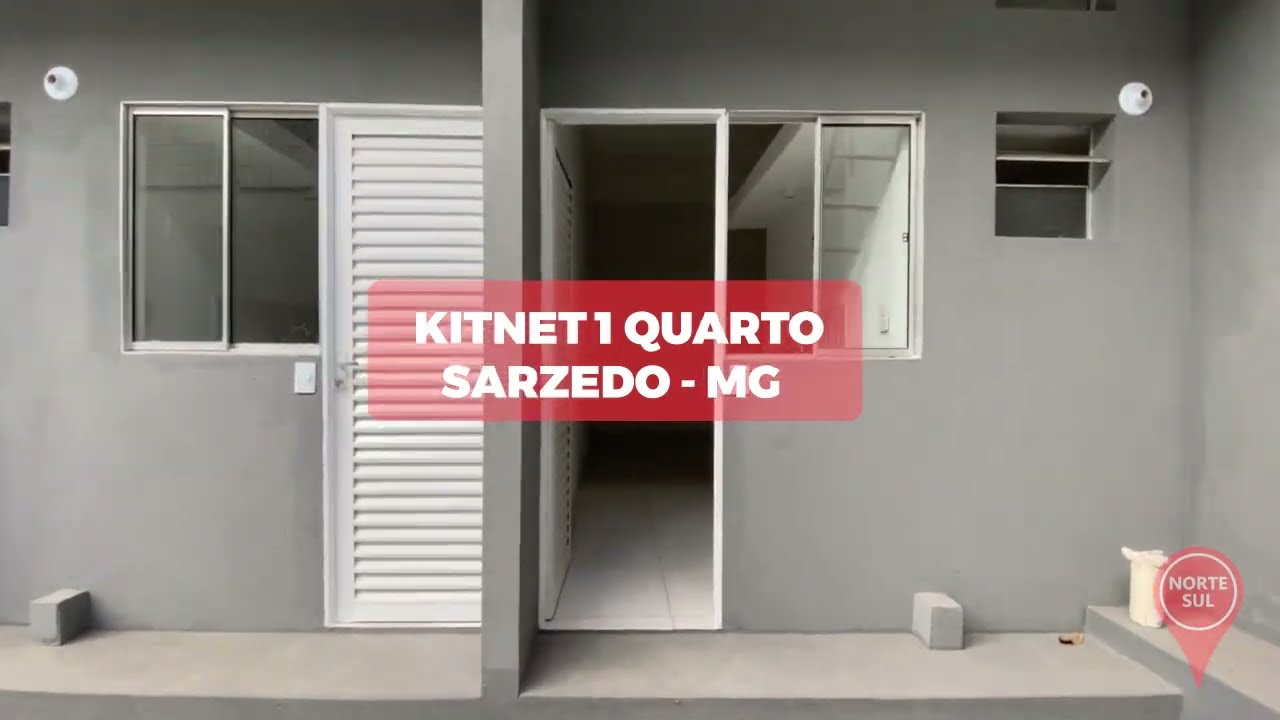 ALUGUEL🔥 Kitnet nova no bairro Jardim Anchieta - Sarzedo