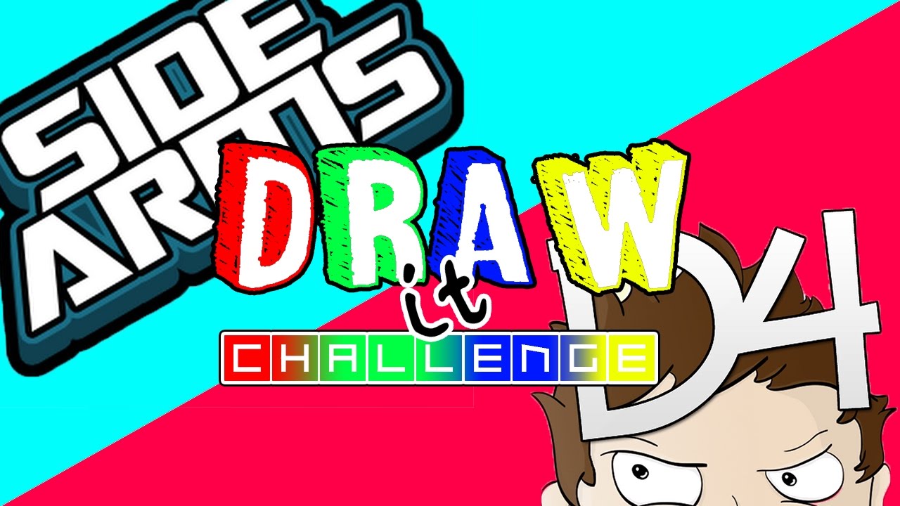 DRAW IT CHALLENGE ep. 1 - THEDELUXE4 VS SIDEARMS4REASON
