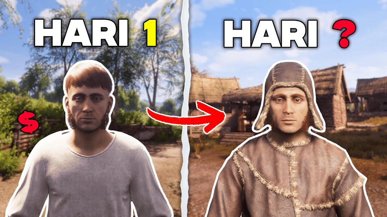 Gue Bertahan Hidup Meng-Gembel Sampai Bisa BIKIN DESA SENDIRI Di Medieval Dynasty