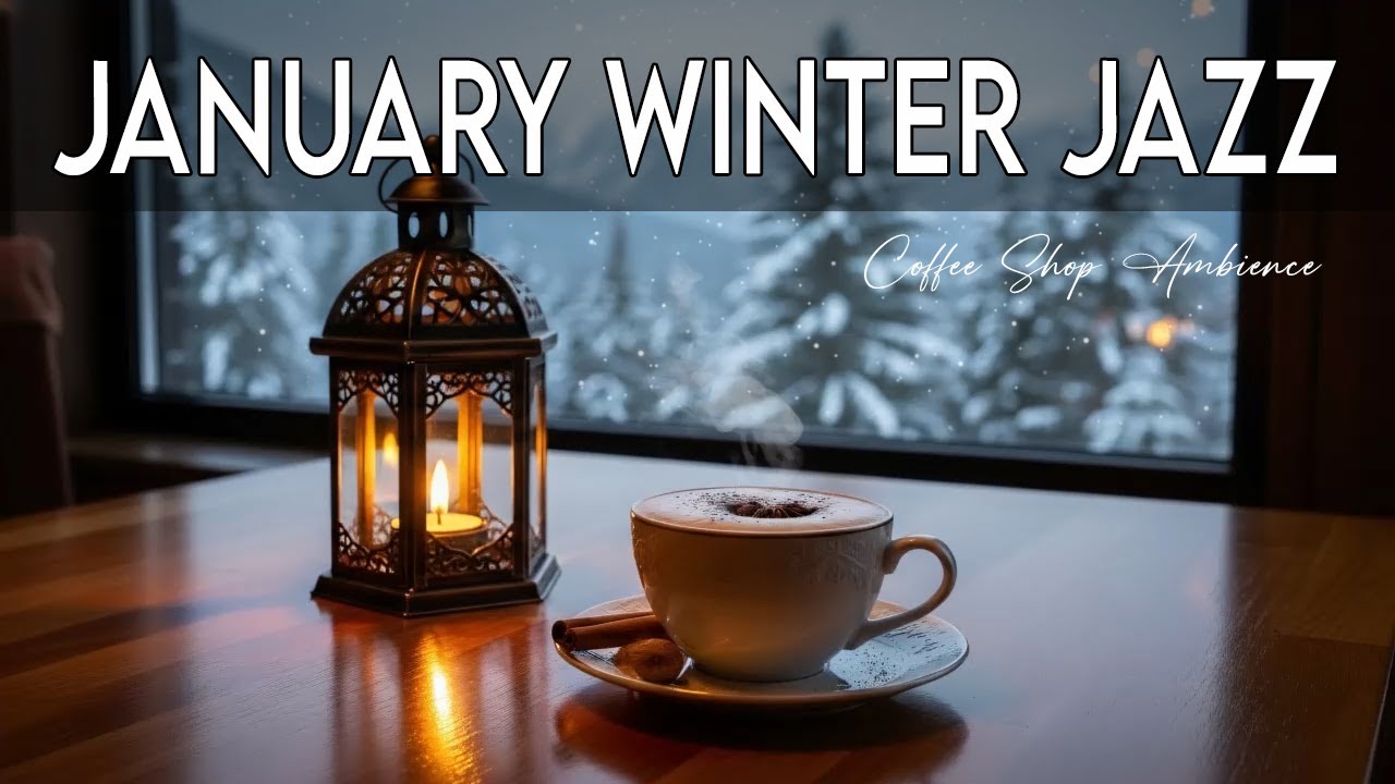 January Winter Jazz ❄️ Elegant Morning Jazz & Bossa Piano for Clear Direction & Composed Energy