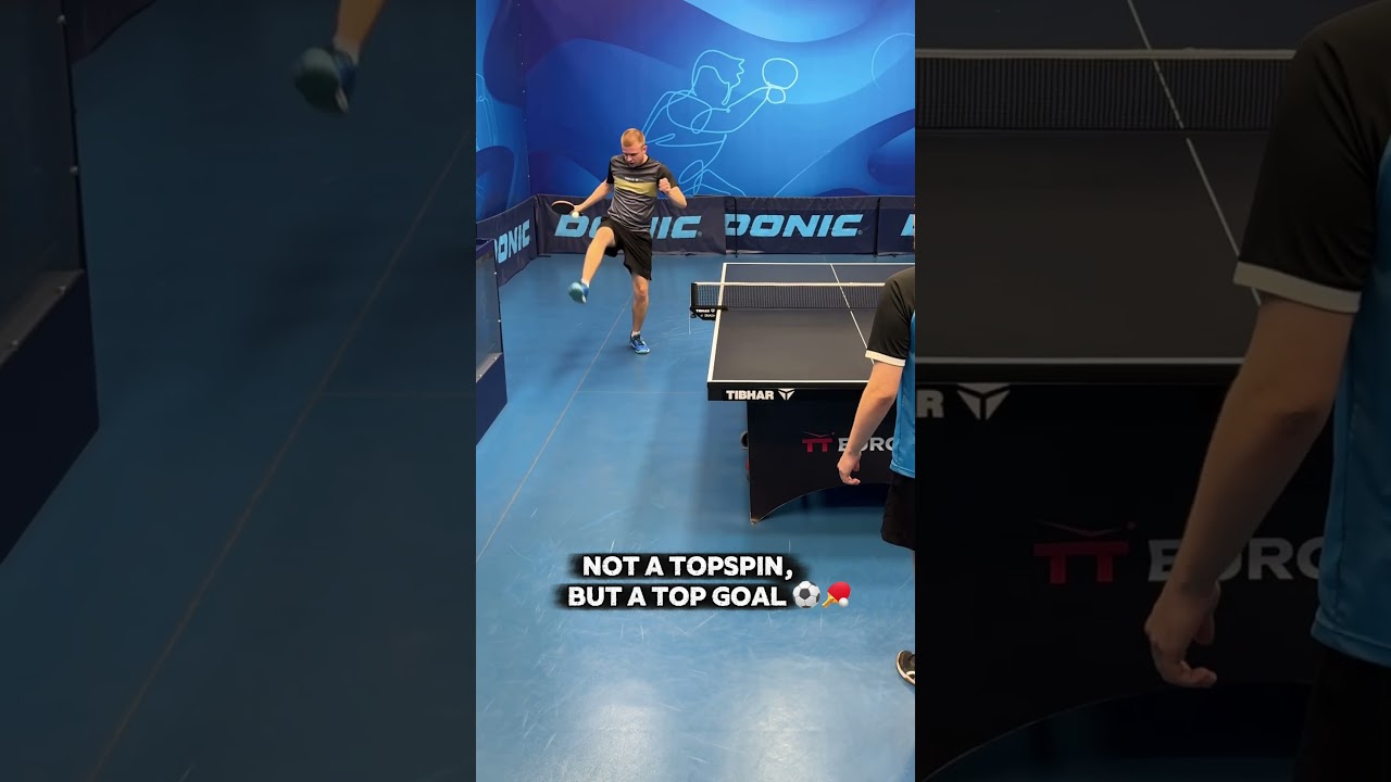 Denys Ronaldo of table tennis 😂