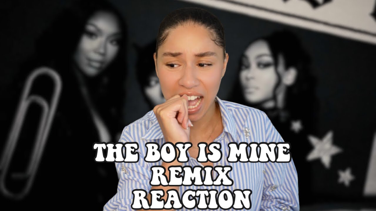 THE BOY IS MINE REMIX - ARIANA GRANDE, BRANDY, MONICA REACTION!