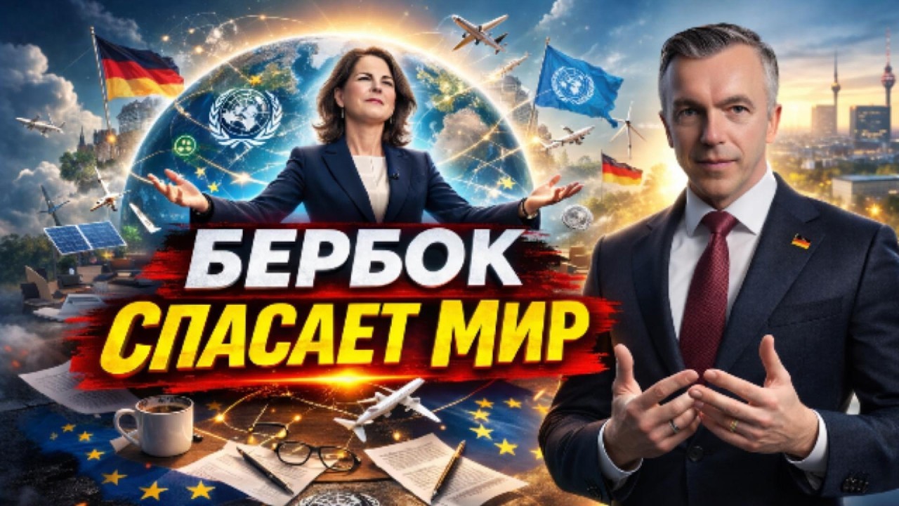 Бербок на ТВ: снова громкие слова — снова факты под вопросом?