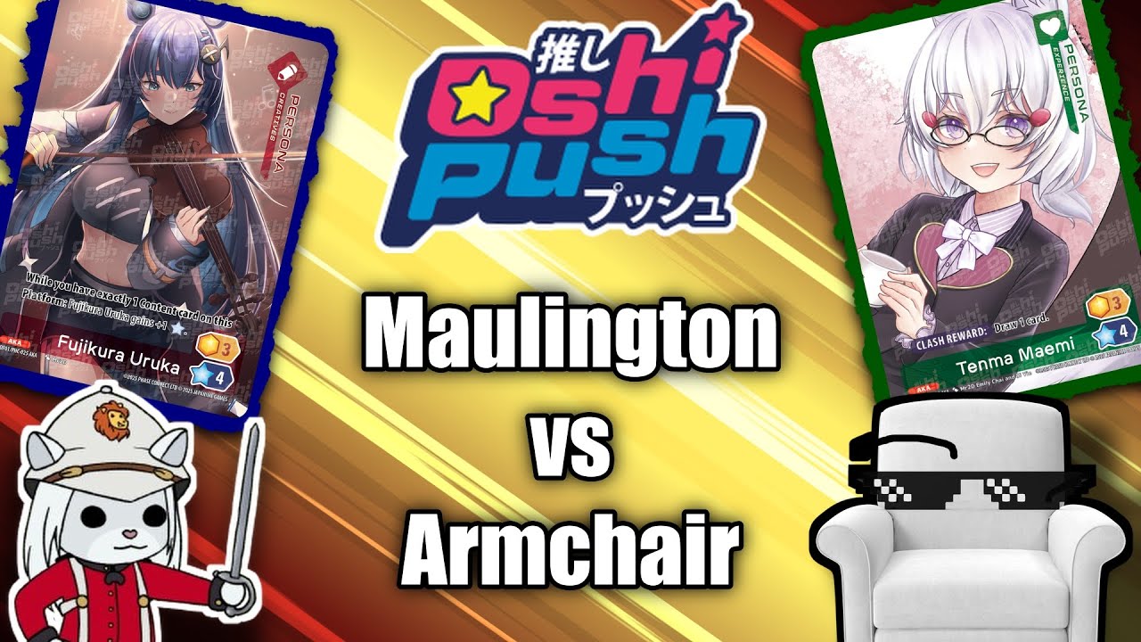 Oshi Push! Vtuber Card Game: The Addiction Continues WITH @theArmcha1rExpert (11/01/2026)