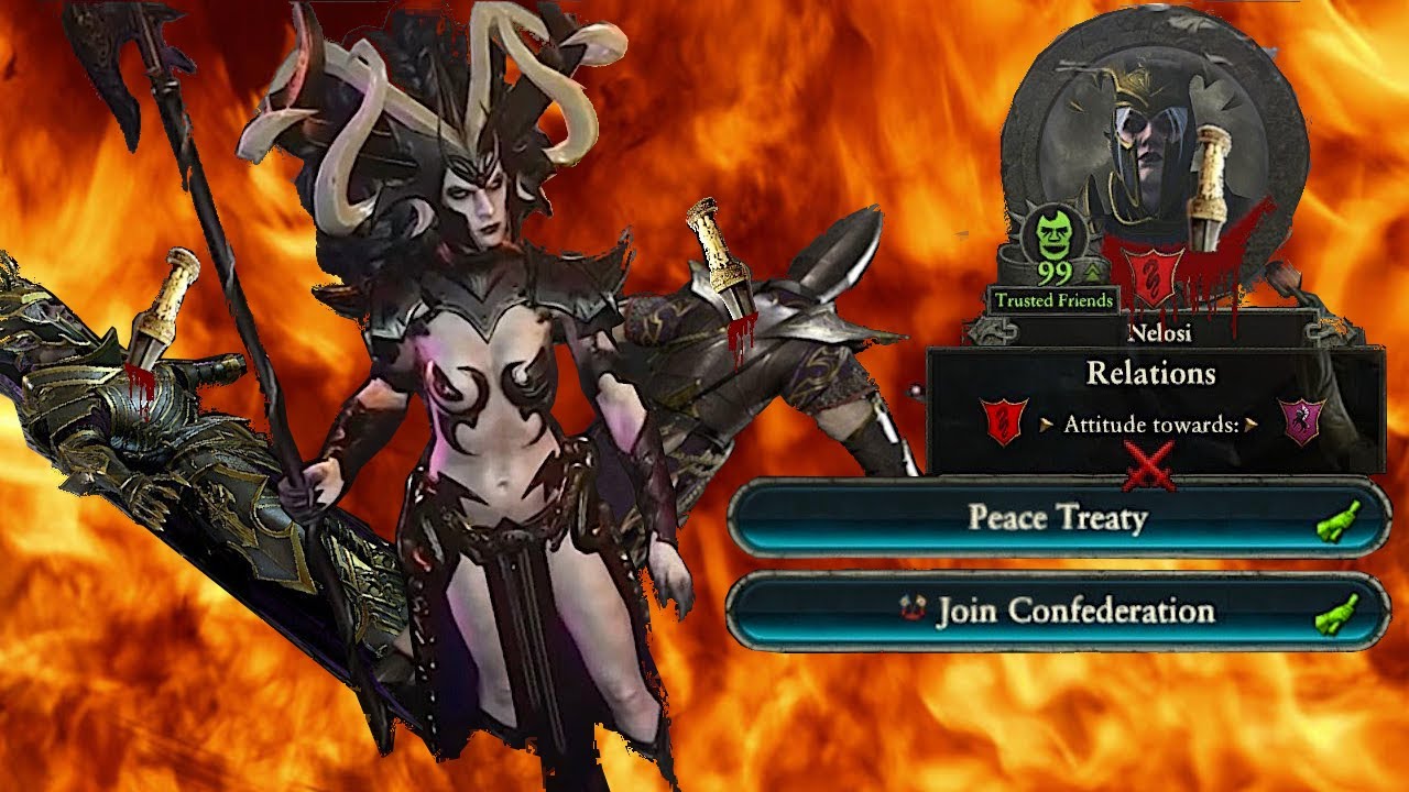 Morathi Murder-Diplomacy : Thingymbob's Confederation Strategy - Legendary Total War : Warhammer 2