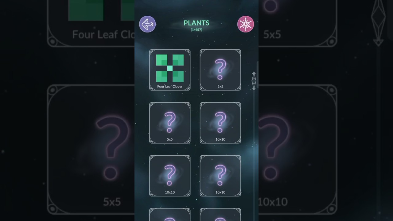 Nonogram: Plants +2