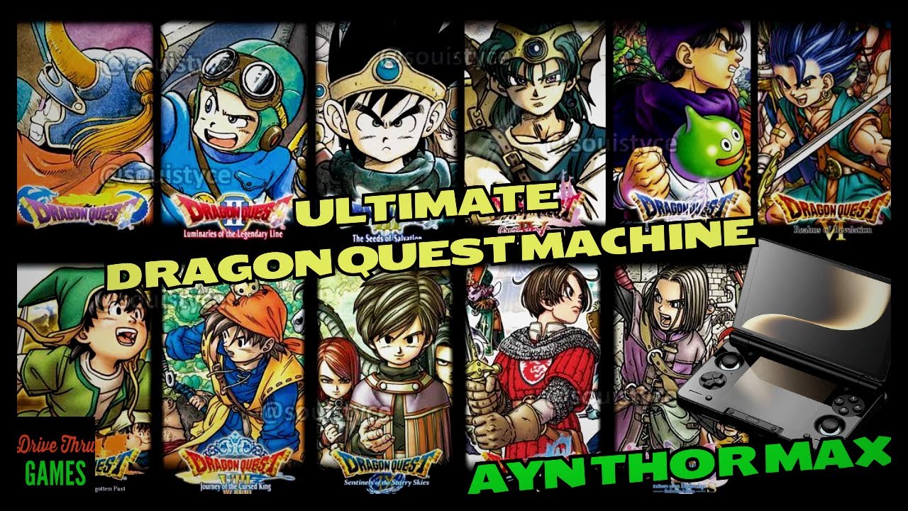 Ayn Thor Max: Ultimate Dragon Quest Machine (Dragon Quest 1-11, Моды, Переводы)