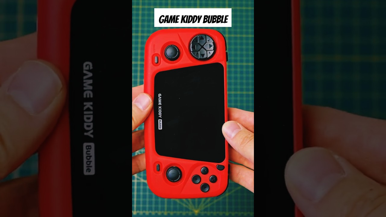 Портативка в стиле Sega Game Gear из 1990х! Первые впечатления от Game Kiddy Bubble #sega #gamekiddy