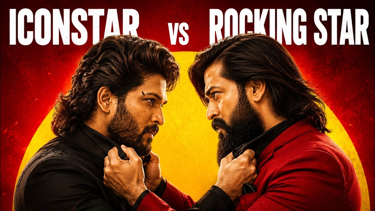 Allu Arjun vs Yash: Who is the REAL King of Indian Cinema? 👑