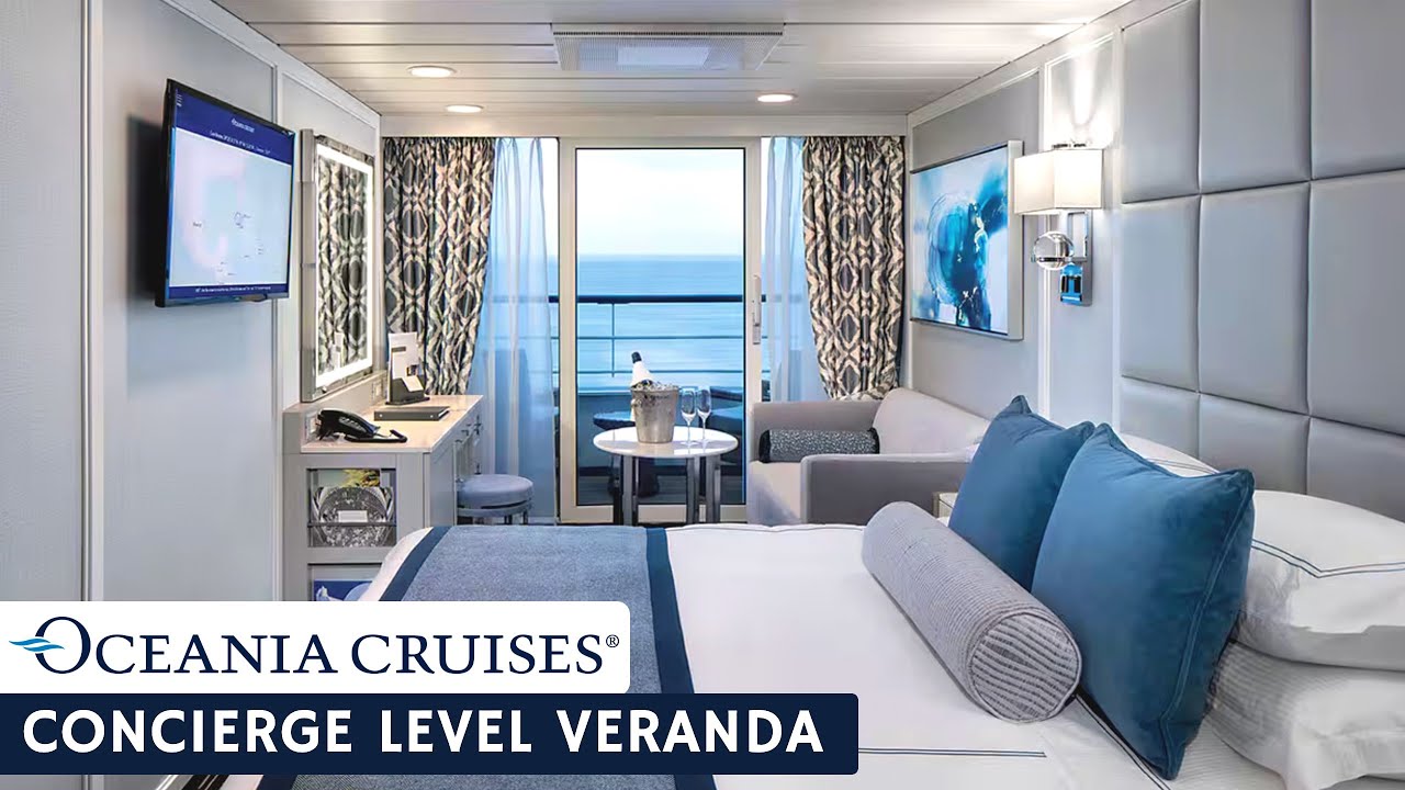 Oceania Insignia | Concierge Veranda Stateroom Full Walkthrough Tour & Review | 4K