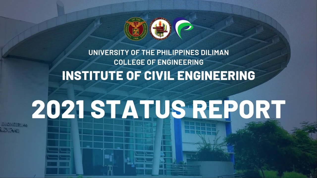 Status Report 2021 - UP Institute of Civil Engineering