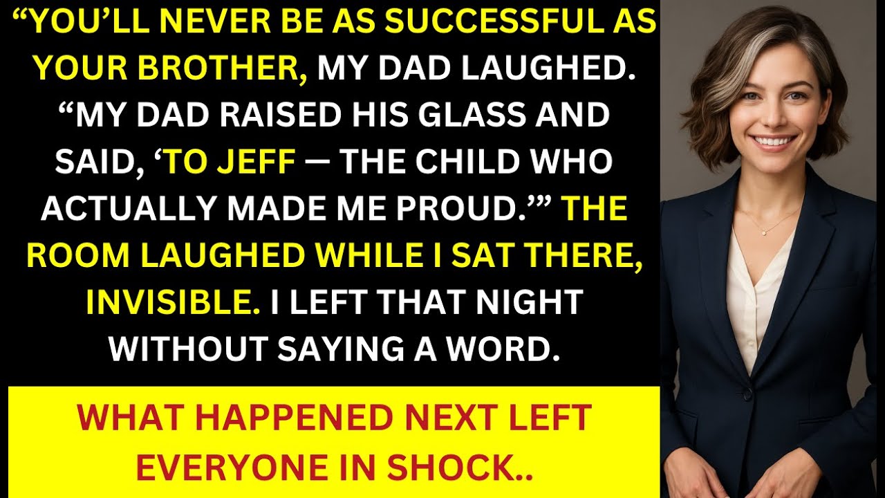 My Dad Said I'd Never Be as Successful as My Brother - So I did the unexpected