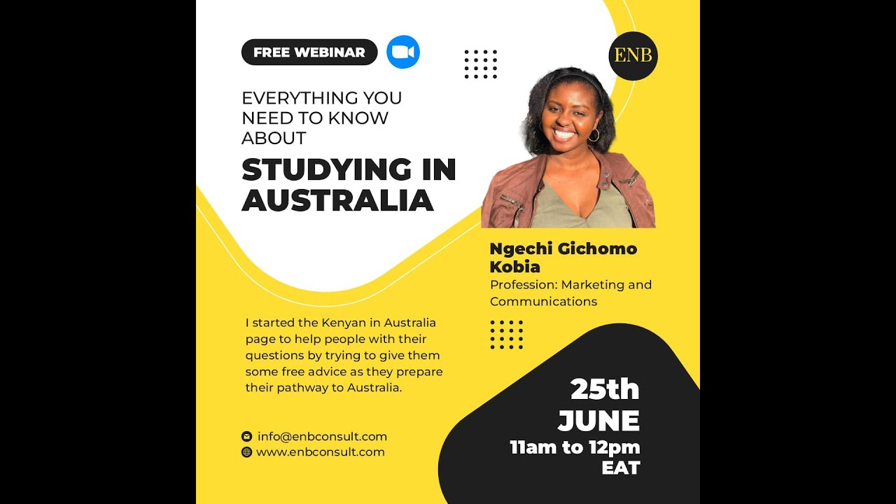Studying in Australia as a Kenyan with @ngechigich