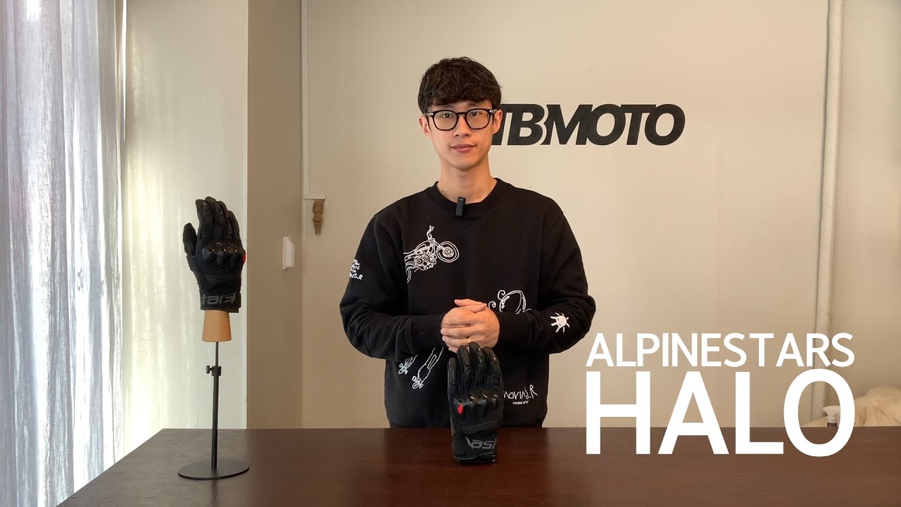 ALPINESTARS 알파인스타 HALO LEATHER  오토바이 장갑