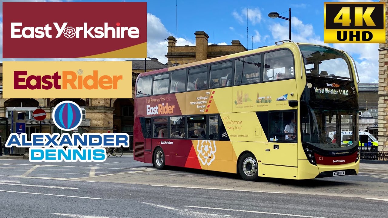 [East Yorkshire: EastRider X46 Hull to York via Beverley] Alexander Dennis Enviro400MMC(922/YX20OEA)