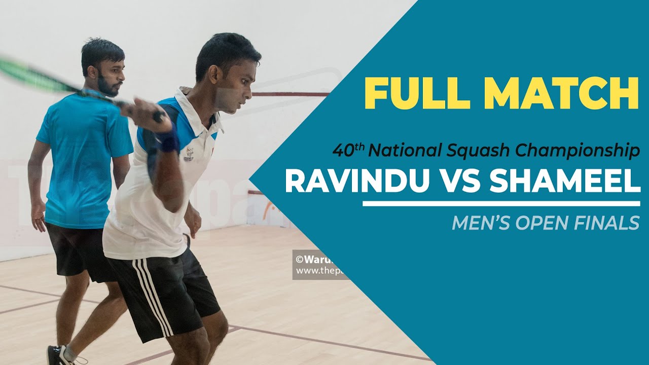 Men's Final - 40th National Squash Championship