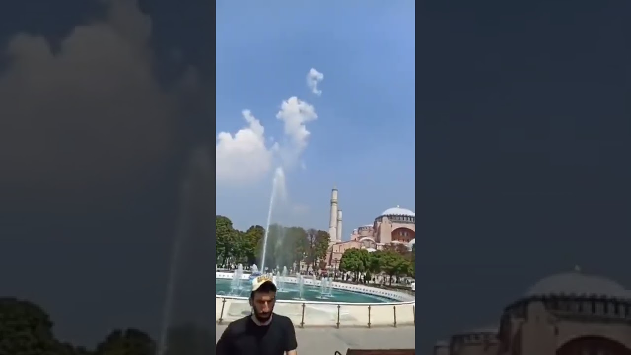 Ayasofyai Kebir Camii ~Sultanahmet Camii Öğle Ezanı (İbrahim ÇOBAN ~İbrahim ALTUNTAŞ)18.08.2022