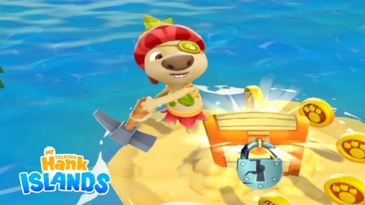 ⬜My Talking Hank Islands⬛Level 61-62🟫|Chamor Games