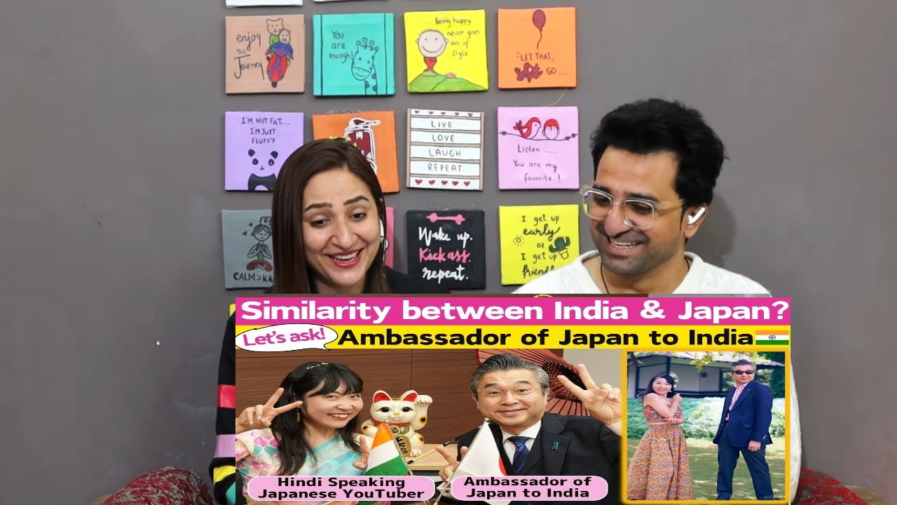 Pak Reacts to What's the Similarity between India and Japan? 10 Questions to the Ambassador of Japan