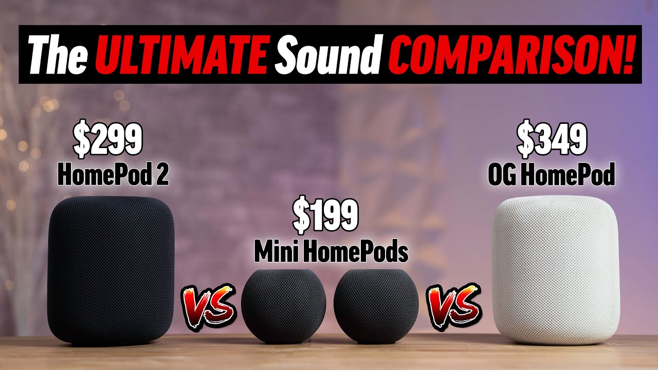 HomePod 2 против OG против 2x HomePod Minis: действительно стоит 299 долларов?!