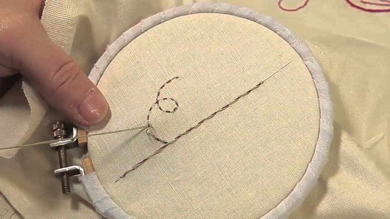 Broderie : Le point avant surjeté - Les petites leçons de Marie Suarez