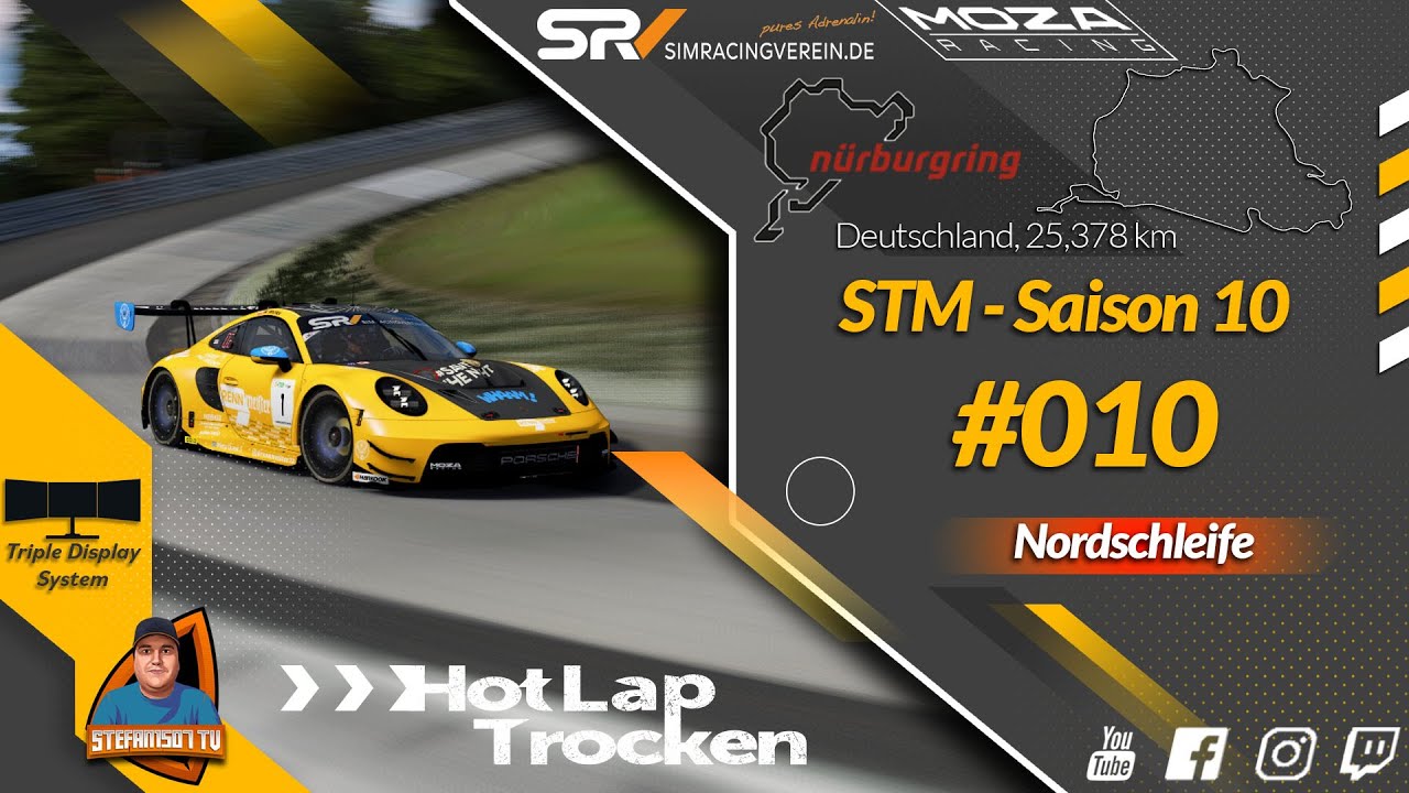 STM10 | Nordschleife | Stefan1507TV #010 #hotlap  #simracingverein #assettocorsa